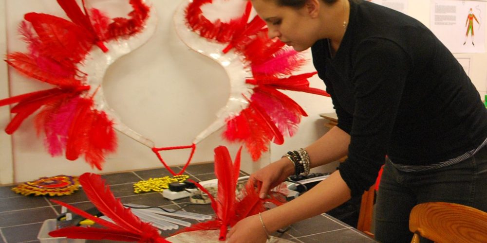 mask-headdress-making